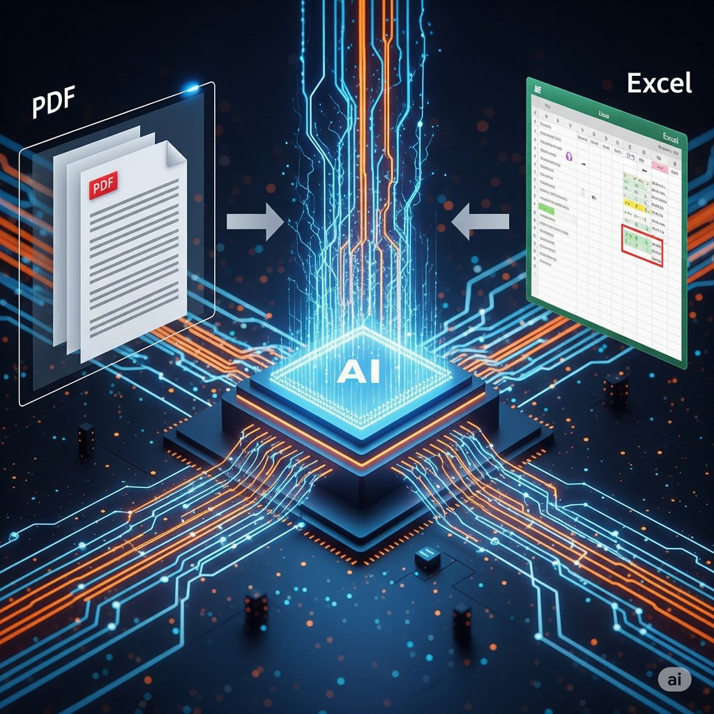 AI-Powered PDF to Excel Data Extraction: Structured Data Conversion